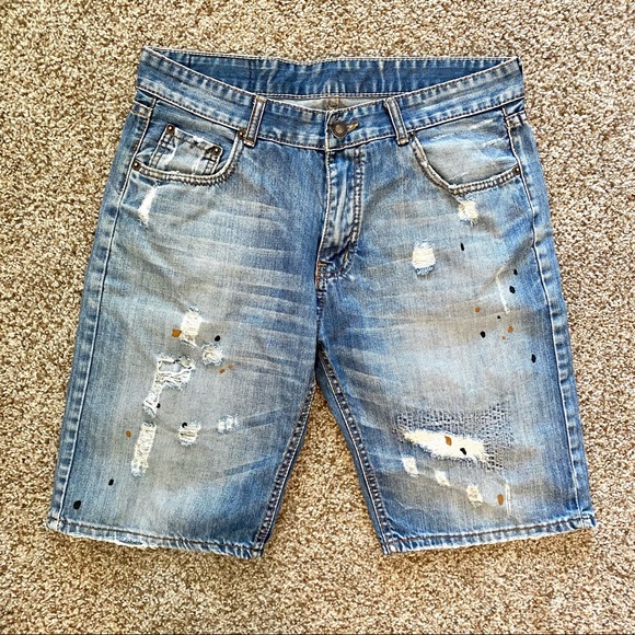 Shorts Distressed Thrashed 